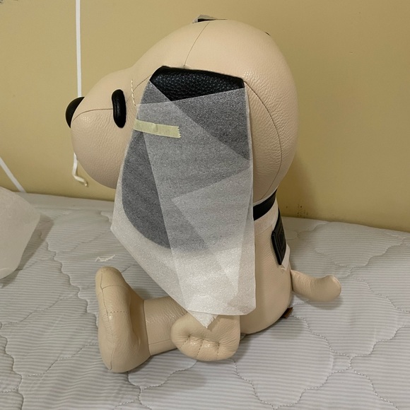💜Coach X Peanuts Snoopy Collectible Signature Canvas Doll White - Picture 4 of 7